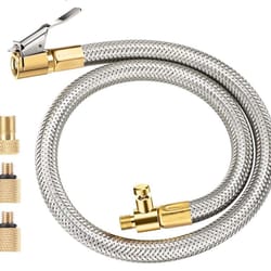 presta valve pump extension hose for car, motorcycle, bicycle tires, air inflator, connect adapter parts, tire valve