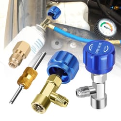 self-sealing puncture can tap valve kit, quick coupler adapter, core remover for automotive air conditioning