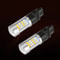 WhiteAmber LED DRL Switchback Bulbs Turn Signal Parking Light ErrorFree 0