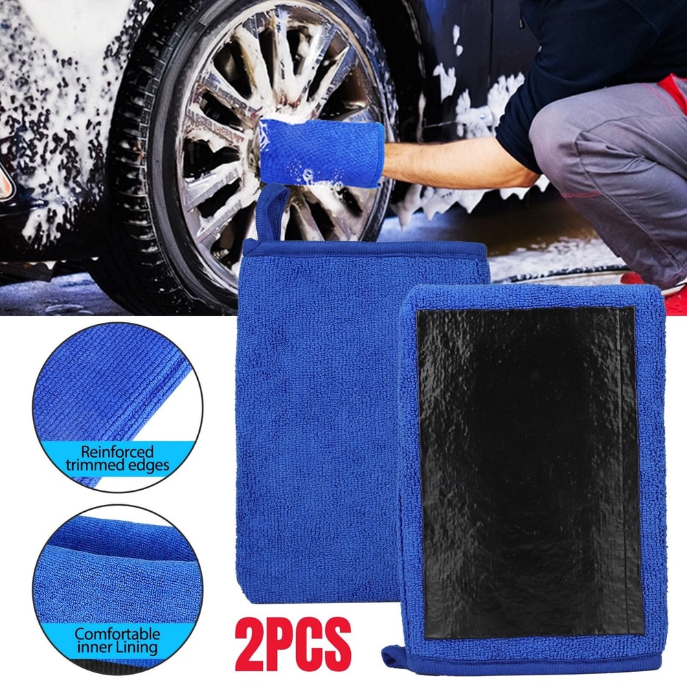 Clay Bar Mitt For Car Detailing Microfiber Wash Gloves Auto Cleaning Towel For ScratchFree Finish 7
