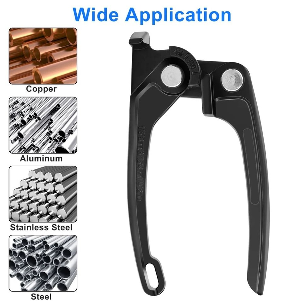Precision Tube Bender For Copper Brass Aluminum Thin Steel Bending Tool For Fuel AirConditioning P 6