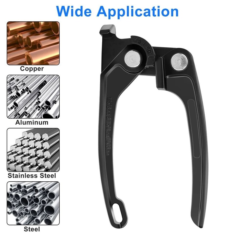 Precision Tube Bender For Copper Brass Aluminum Thin Steel Bending Tool For Fuel AirConditioning P 6