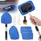 Car Window Cleaning Windshield Cleaner Tool Extendable Glass Wiper Cleaner With Microfiber Pads Fo 0