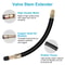 Tire Valve Extension Kit With Hose Angles Schrader Valve Adapters For Car Bike RV Trailer 3