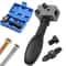 Heavy Duty Manual Brake Flaring Tool Kit Double Flare Set For Car Brake Lines Fuel Pipes Hydraulic 1