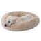 Relaxing Flexible Diameter Dog Bed Cozy Fluffy Warming Pet Bed Soft Faux Fur For Head And Neck Supp 3