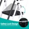 Heavy Duty Step Stool With Tool Tray NonSlip Pedal Handrail Compact Folding Ladder For Household 4