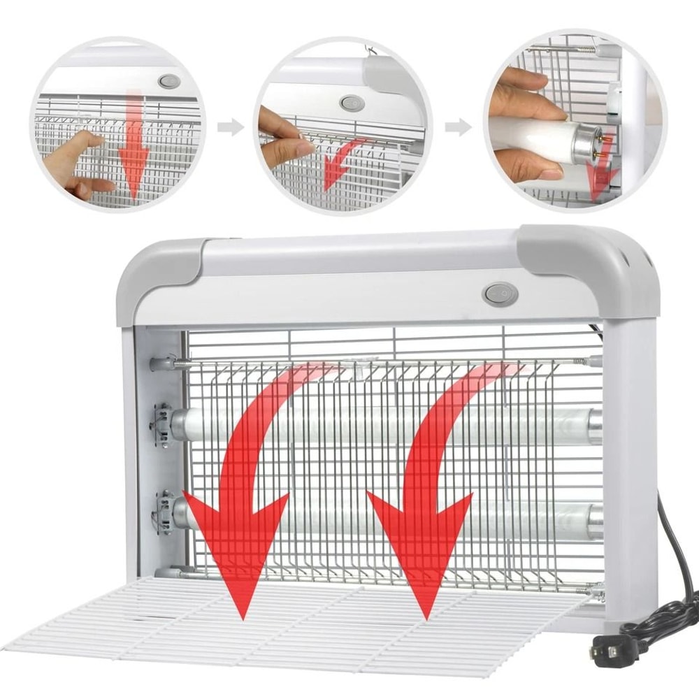 Indoor Insect Killer Electronic Bug Zapper For Flies Mosquitoes Moths Wasps And Beetles 6