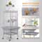 Playtop Parrot Cage Durable NonToxic Coated Steel Spacious Design With Ladder And Perches Removable 2