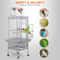 Playtop Parrot Cage Durable NonToxic Coated Steel Spacious Design With Ladder And Perches Removable 3
