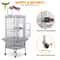 Playtop Parrot Cage Durable NonToxic Coated Steel Spacious Design With Ladder And Perches Removable 4