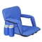 Comfortable Wide Stadium Seat For Bleachers With Pockets And Antislip Base Adjustable Reclining Cha 9