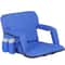 Comfortable Wide Stadium Seat For Bleachers With Pockets And Antislip Base Adjustable Reclining Cha 0
