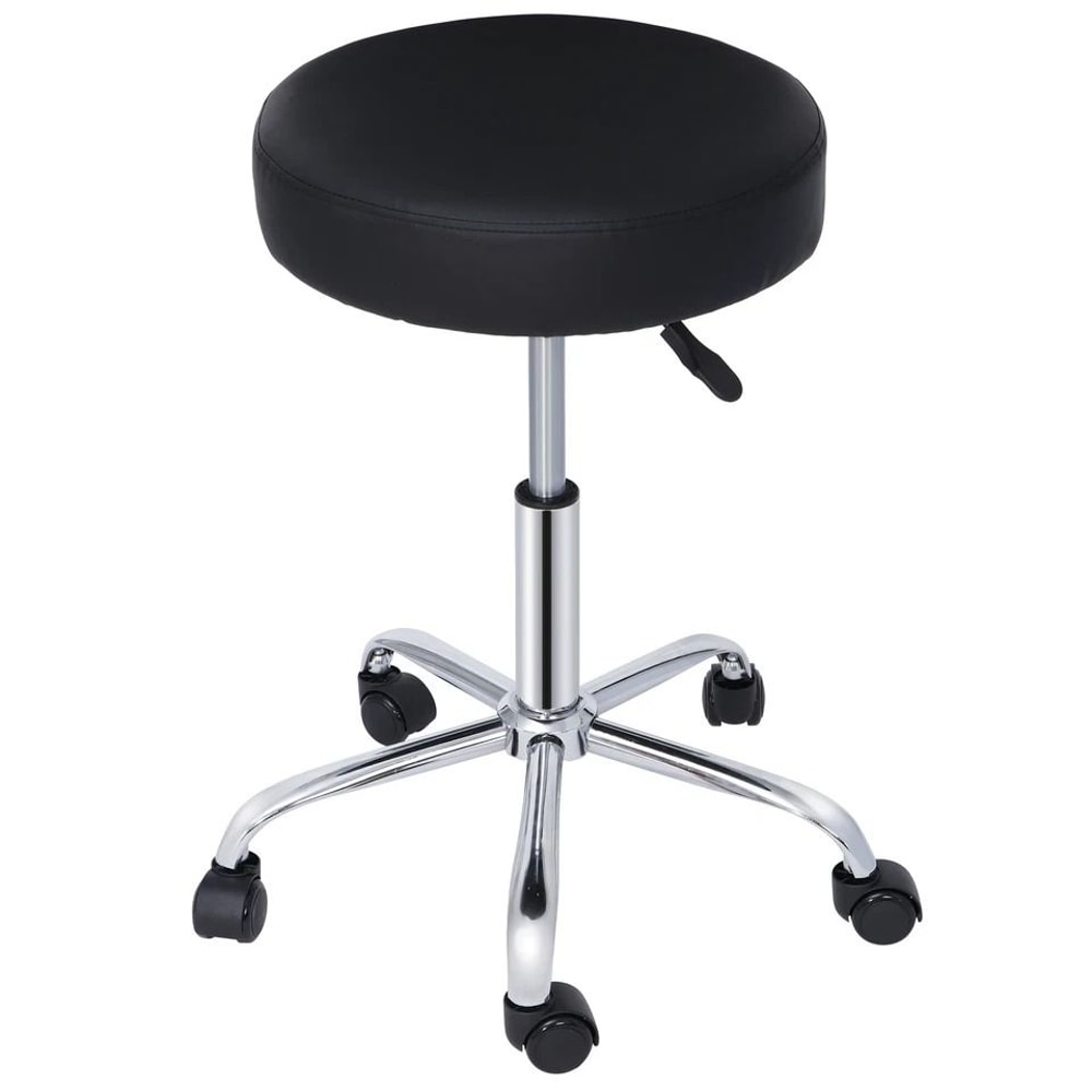 Spa Stool With Adjustable Height Swivel Chair For Salon Thick Padded Hydraulic Chair Compact Design 2