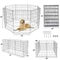 Pet Playpen Crate Panels Dog Playpen Exercise Portable Kennel Cage For Pets Metal Fence For Dogs Ra 2