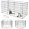 Pet Playpen Crate Panels Dog Playpen Exercise Portable Kennel Cage For Pets Metal Fence For Dogs Ra 3