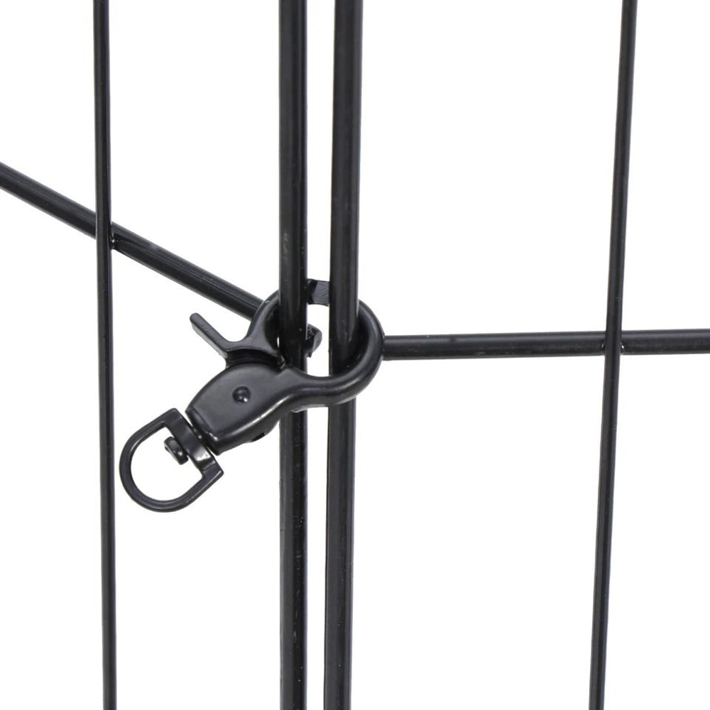 Pet Playpen Crate Panels Dog Playpen Exercise Portable Kennel Cage For Pets Metal Fence For Dogs Ra 4