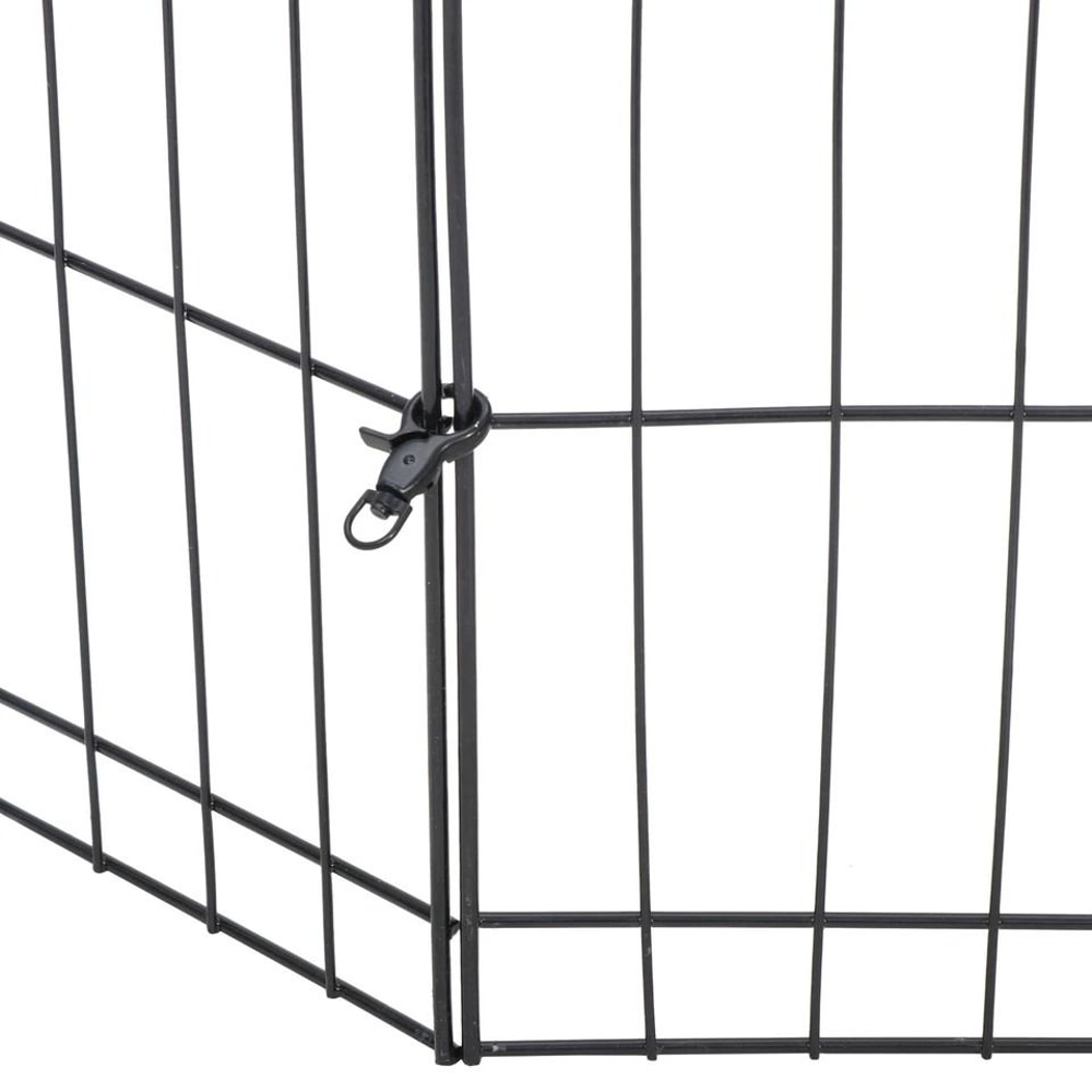 Pet Playpen Crate Panels Dog Playpen Exercise Portable Kennel Cage For Pets Metal Fence For Dogs Ra 6
