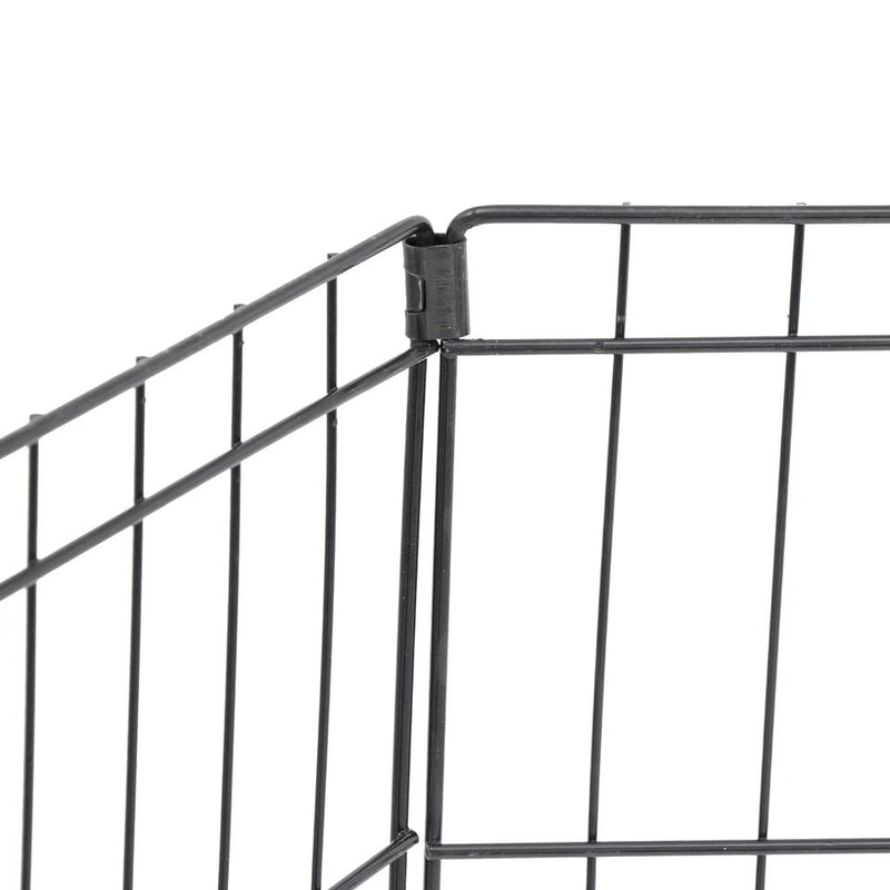 Pet Playpen Crate Panels Dog Playpen Exercise Portable Kennel Cage For Pets Metal Fence For Dogs Ra 7