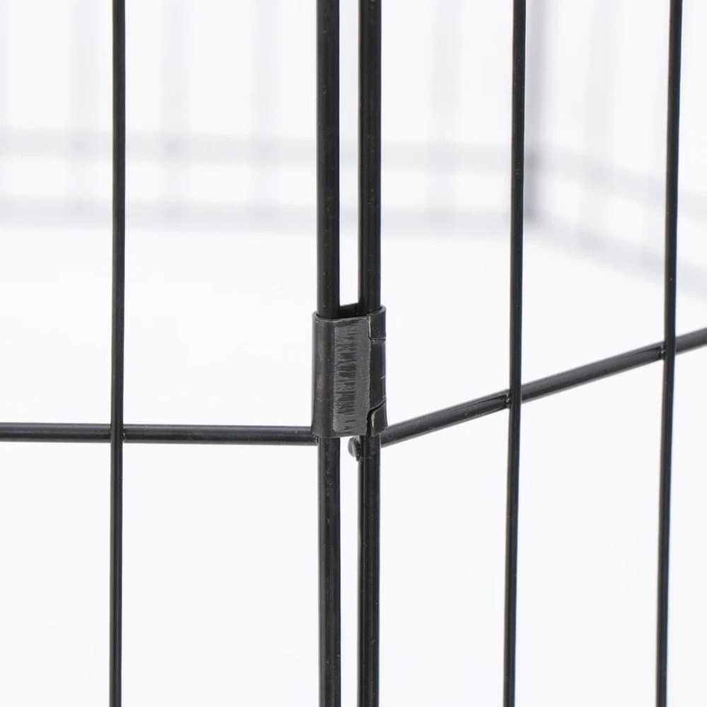 Pet Playpen Crate Panels Dog Playpen Exercise Portable Kennel Cage For Pets Metal Fence For Dogs Ra 8