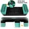 Adjustable Height Aerobic Step Platform With Risers NonSlip Stepper For Gym Muscle Exercise Toning 4