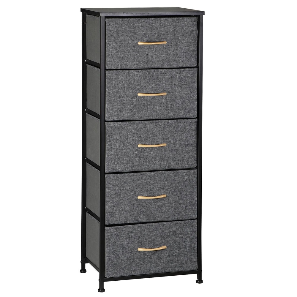 Storage Tower Unit Drawer Dresser Tall Chest Of Drawers For Bedroom Living Room Organize Clothes An 0
