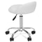 Adjustable Rolling Swivel Stool Degree Spa Salon White Tattoo Facial Massage Chair Soft Cushion 4