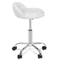 Adjustable Rolling Swivel Stool Degree Spa Salon White Tattoo Facial Massage Chair Soft Cushion 6