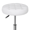 Vanity Stool Adjustable Height Swivel PU Leather Ottoman Chair Makeup Stool For Bedroom Office And 5