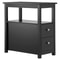 Narrow Sofa Side Table With Drawer End Table For Bedroom And Living Room SpaceSaving Organizer 1