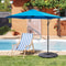 Offset Umbrella Base Stand Pieces Patio Weighted Base Adjustable Garden Stand Water Sand Fillable 1