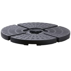 offset umbrella base stand, pieces patio weighted base, adjustable garden stand, water & sand fillable
