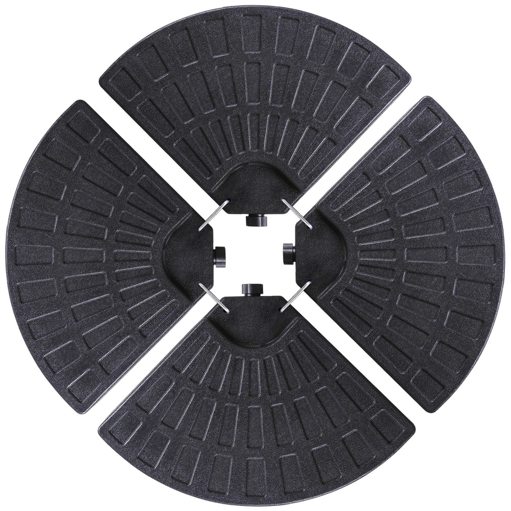 Offset Umbrella Base Stand Pieces Patio Weighted Base Adjustable Garden Stand Water Sand Fillable 1