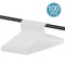 Durable Plastic Clothes Hangers Space Saving With Hooks 0