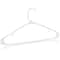 Durable Plastic Clothes Hangers Space Saving With Hooks 1