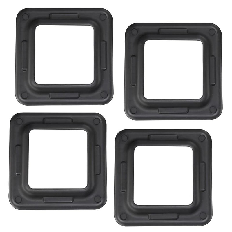 Adjustable Exercise Stepper Aerobic Step Platform With Riser Set For Home Gym Weight Loss Muscle To 5