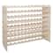 Wood Wine Rack Storage Sturdy Display Shelves Natural Kitchen Decor Stackable Design For Bottles 1