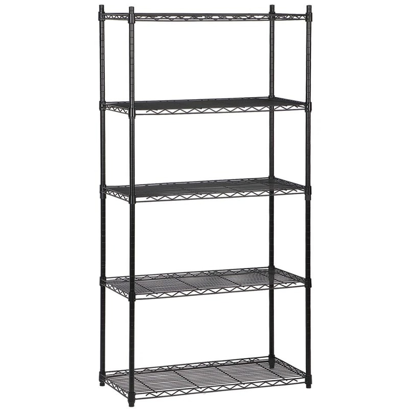 Unit Adjustable Storage Rack Tier Wire Shelf Rack For Kitchen And Office Use 11