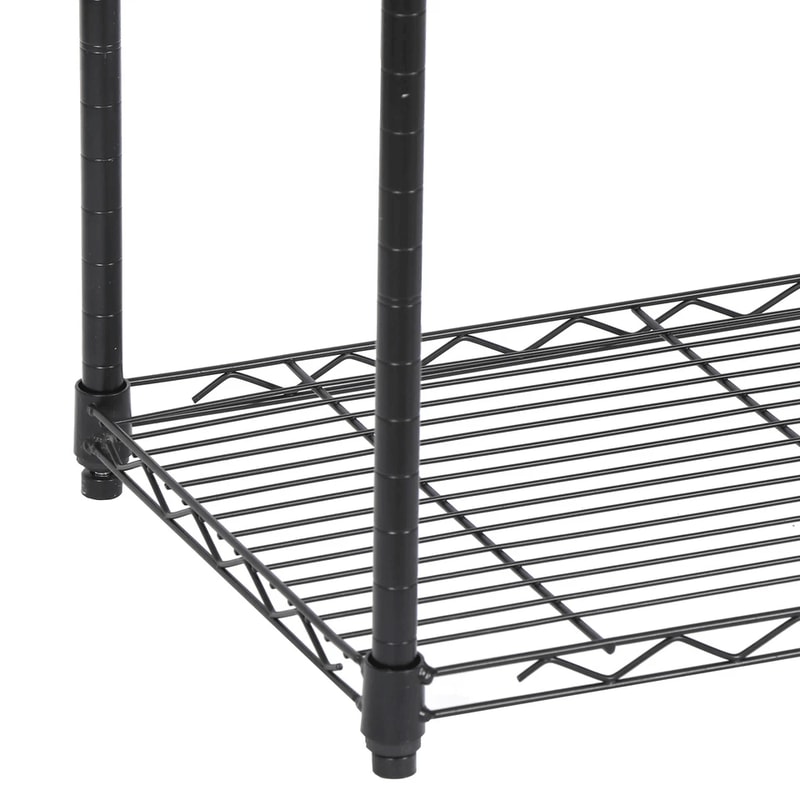 Unit Adjustable Storage Rack Tier Wire Shelf Rack For Kitchen And Office Use 13