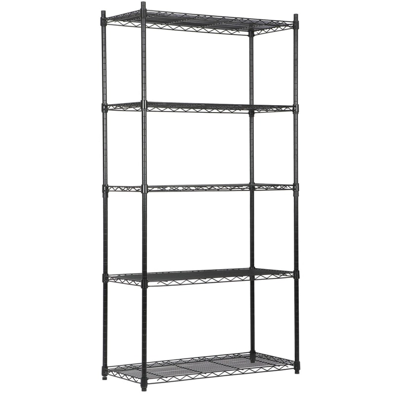 Unit Adjustable Storage Rack Tier Wire Shelf Rack For Kitchen And Office Use 15