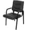 Leather Guest Chair HomGarden Office Desk Metal Frame Waiting Room Side Chair Comfortable Arm Chair 10