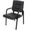 Leather Guest Chair HomGarden Office Desk Metal Frame Waiting Room Side Chair Comfortable Arm Chair 10