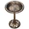 Durable Pedestal Birdbath Antique Design For Yard And Garden Outdoor Decor 12