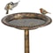 Durable Pedestal Birdbath Antique Design For Yard And Garden Outdoor Decor 7