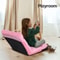 Adjustable Folding Floor Chair Sofa Lounger Bed Pink Recliner Lazy Seat Indoor 7