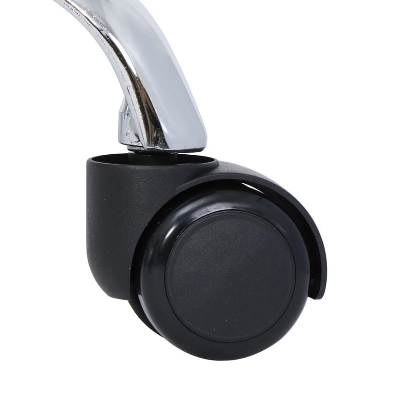 Black Adjustable Hydraulic Stool For Salon Thick Pad Swivel Chair 6