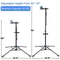 Bicycle Repair Stand With Tool Tray Adjustable Height Cycle Rack Durable Home Bike Work Stand 1