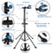 Bicycle Repair Stand With Tool Tray Adjustable Height Cycle Rack Durable Home Bike Work Stand 15