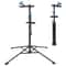 Bicycle Repair Stand With Tool Tray Adjustable Height Cycle Rack Durable Home Bike Work Stand 0