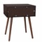 Storage End Table With Drawer Compact Sofa Table For Bedroom And Living Room Organization 4